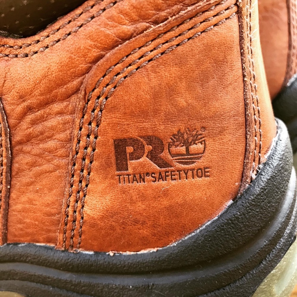 Timberland Pro Titan Safety Toe Boots Vintage View 5